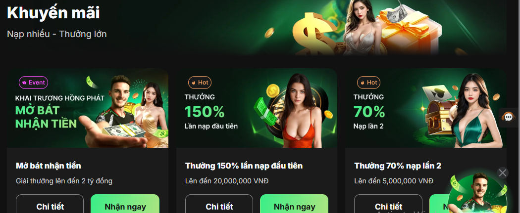 86bet với vô vàn khuyến mãi khủng