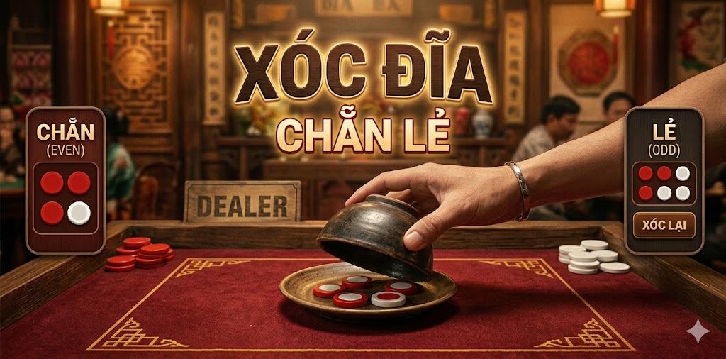 Xóc đĩa online chẵn lẻ